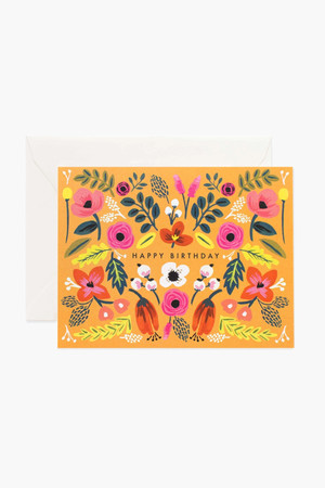 Rifle Paper Co. Folk Birthday Card