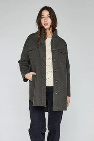 Gentle Fawn Wesley Jacket in Heather Evergreen