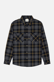 KuwallaTee Plaid Shirt in Charcoal