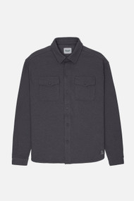 KuwallaTee Thermal Overshirt in Charcoal