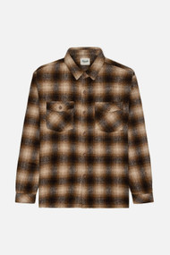 KuwallaTee Flannel Overshirt in Beige