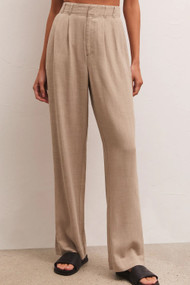 Z Supply Farrah Trouser in Warm Sand