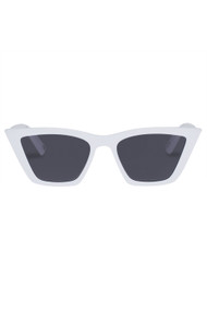 Le Specs Velodrome Sunnies in White