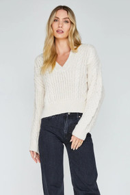 Gentle Fawn Sloane Sweater in Cream