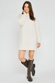 Gentle Fawn Ingrid Sweater Dress in Cream