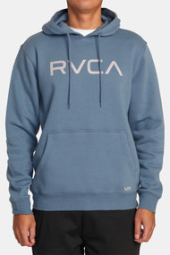 RVCA Big RVCA Hoodie in Industrial Blue