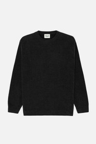 KuwallaTee Textured Knit Crew in Black