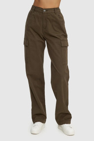 KuwallaTee Straight Cut Cargo 2.0 in Army