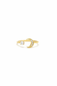 Lover's Tempo Moonlit Ring in Gold