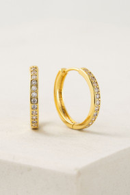 Lover's Tempo Desi 20mm Hoops in Gold