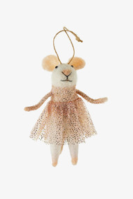 Indaba Ornament Sugarplum Fairy Mouse