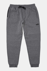 RVCA Tech Fleece Pant in Heather Grey