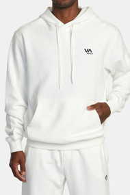 RVCA VA Essential Hoodie in Off White