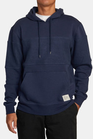 RVCA Harvest Hoodie in Moody Blue