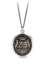 Pyrrha Wanderlust Talisman in Sterling Silver 28"