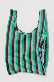 Baggu Standard Bag in Mint 90's Stripe