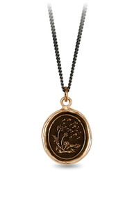 Pyrrha Seeds of Success Talisman in Bronze 18"