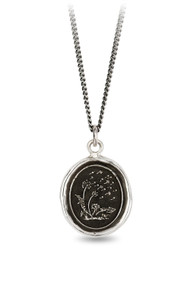 Pyrrha Seeds of Success Talisman in Sterling SIlver 18"