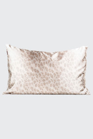 Kitsch Satin Pillow Case in Leopard