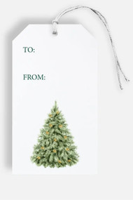 Cardideology Christmas Tree Gift Tags