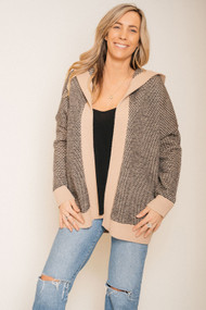 Jackson Rowe Canopy Cardigan in Rocky Road