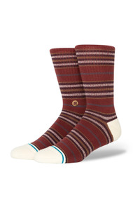 Stance Wilfred Crew in Maroon