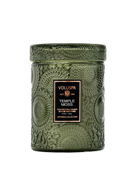 Voluspa Mini Glass Jar Candle in Temple Moss