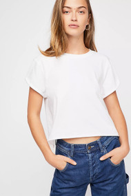 Free People The Perfect Tee in White