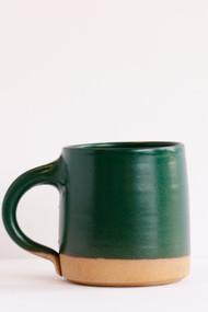 Monashee Pottery Short Mug in Sarcelle