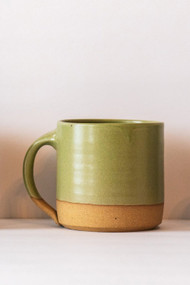 Monashee Pottery Short Mug in Avocado