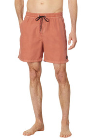 Billabong All Day Overdyed Layback Short 17" in Coral