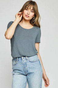 Gentle Fawn Alabama Tee in Slate