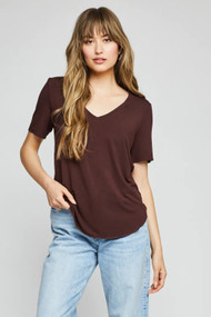 Gentle Fawn Lewis Tee in Chocolate