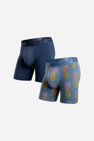 BN3TH Classics 2 Pack Boxer Brief in Navy + Pineapple Fade