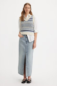 Levi's Ankle Column Skirt in Please Hold