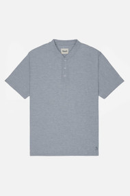 KuwallaTee Slub Henley Tee in Charcoal