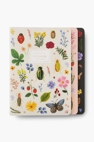 Rifle Paper Co. Set of 3 Curio Notebooks