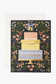 Rifle Paper Co. Woodland Wedding Cake Card