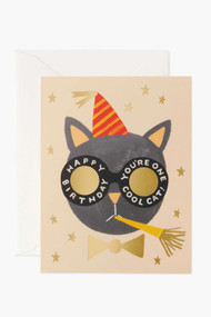 Rifle Paper Co. Birthday Cat Card