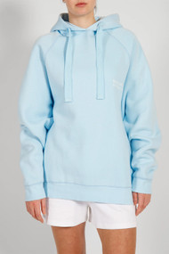 Brunette The Label Take Care of Each Other NYBF Hoodie in Baby Blue