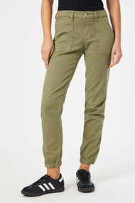 Mavi Ivy in Dark Green Luxe Twill