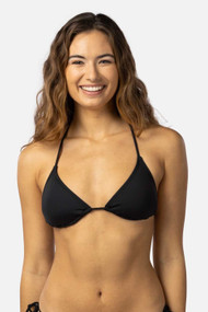 Ripcurl Classic Surf Sliding Tri Bikini in Black