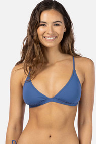 Ripcurl Classic Surf Crossback Bikini in Vintage Navy