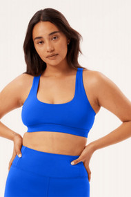 Girlfriend Collective Float Ella Scoop Bra in Ultramarine