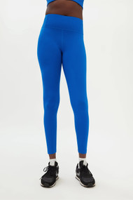 Girlfriend Collective Float Seamless High Rise Legging in Ultramarine