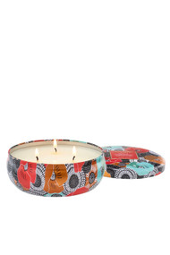 Voluspa XXV Anniversary 3 Wick Tin in Goji Tarocco Orange