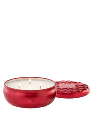 Voluspa 3 Wick Tin Candle in Cherry Gloss