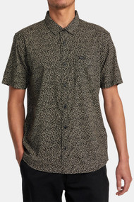 RVCA Morning Glory Shirt in Black