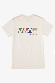 RVCA Primary Tee in Antique White