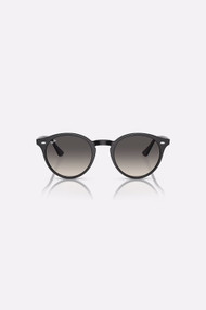 Ray-Ban 0RB2180 Sunglasses in Black + Grey Gradeint